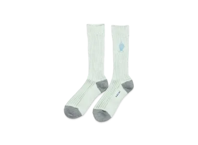 sacai x Gonz ONE LOVE Socks "Light Green"