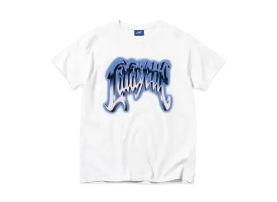 LFYT THROWBACK LIGHTNING LOGO TEE "WHITE"