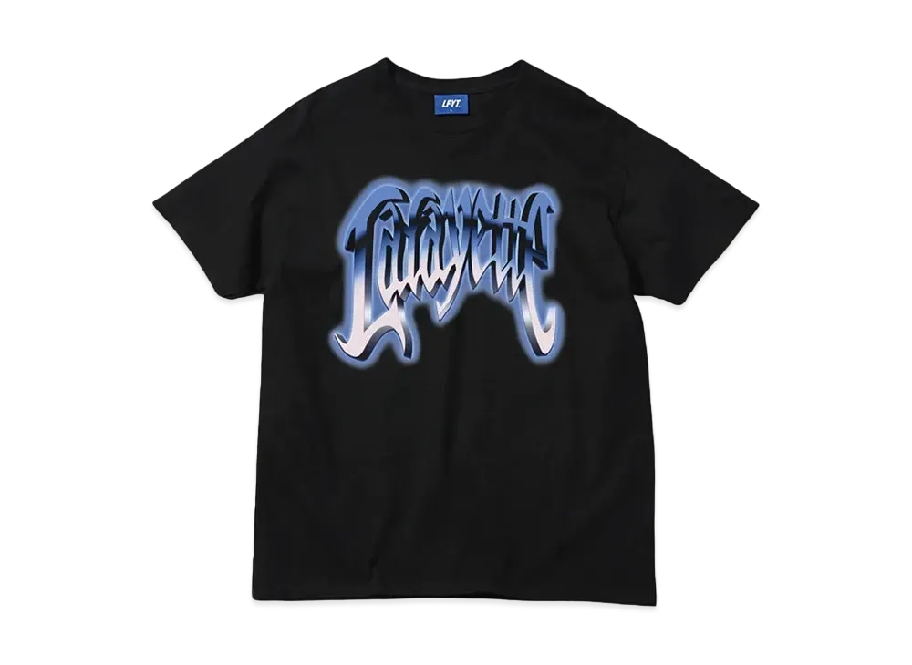LFYT THROWBACK LIGHTNING LOGO TEE "BLACK"
