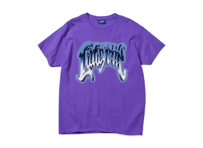 LFYT THROWBACK LIGHTNING LOGO TEE "PURPLE"