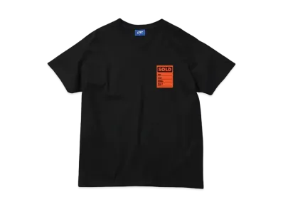 LFYT THROWBACK SOLD TAG TEE LE "BLACK"