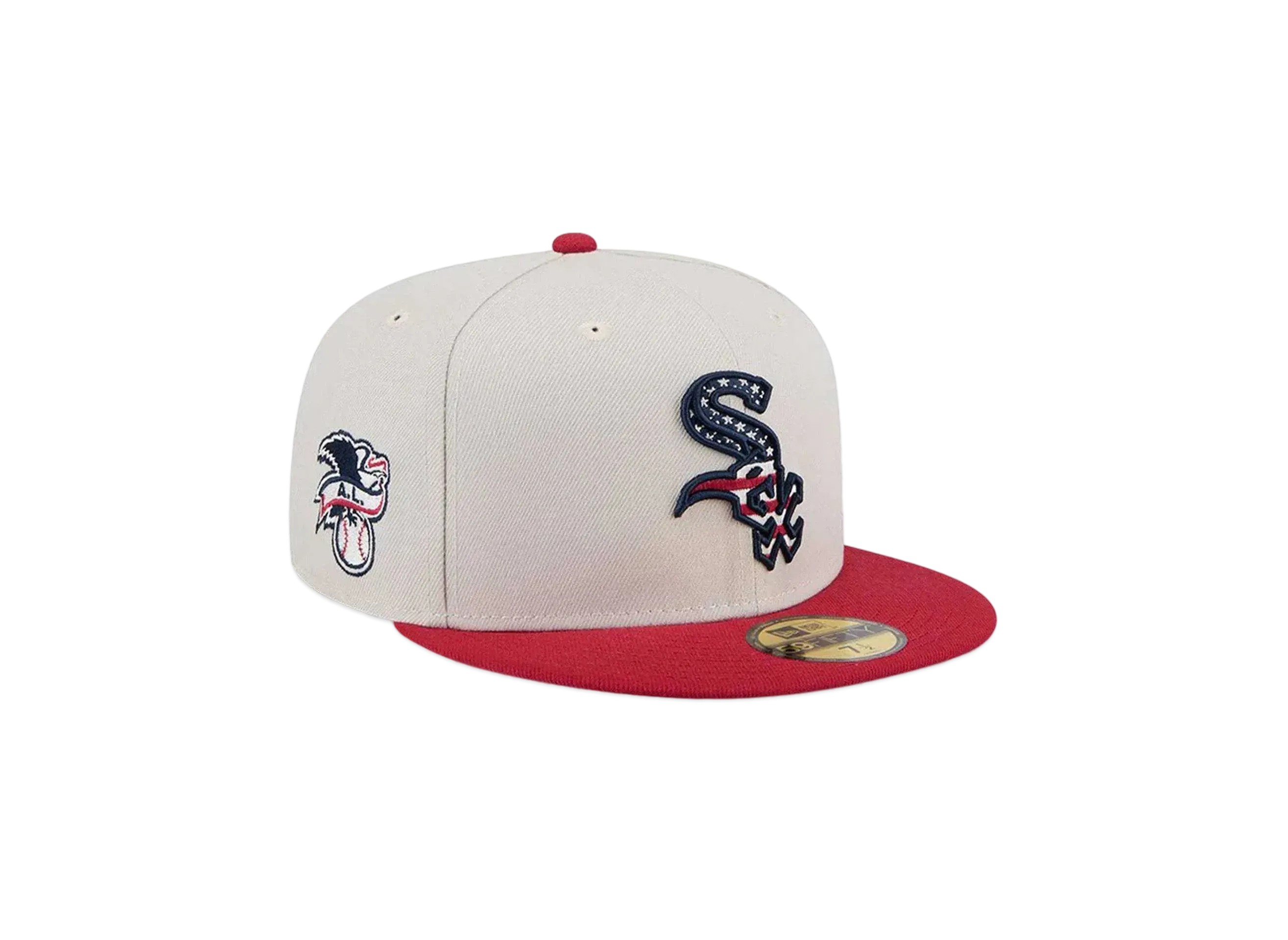 NEW ERA 59Fifty On-Field 2024 MLB 4th of July Chicago White Sox "Stone"