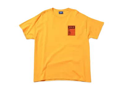 LFYT THROWBACK SOLD TAG TEE LE "YELLOW"