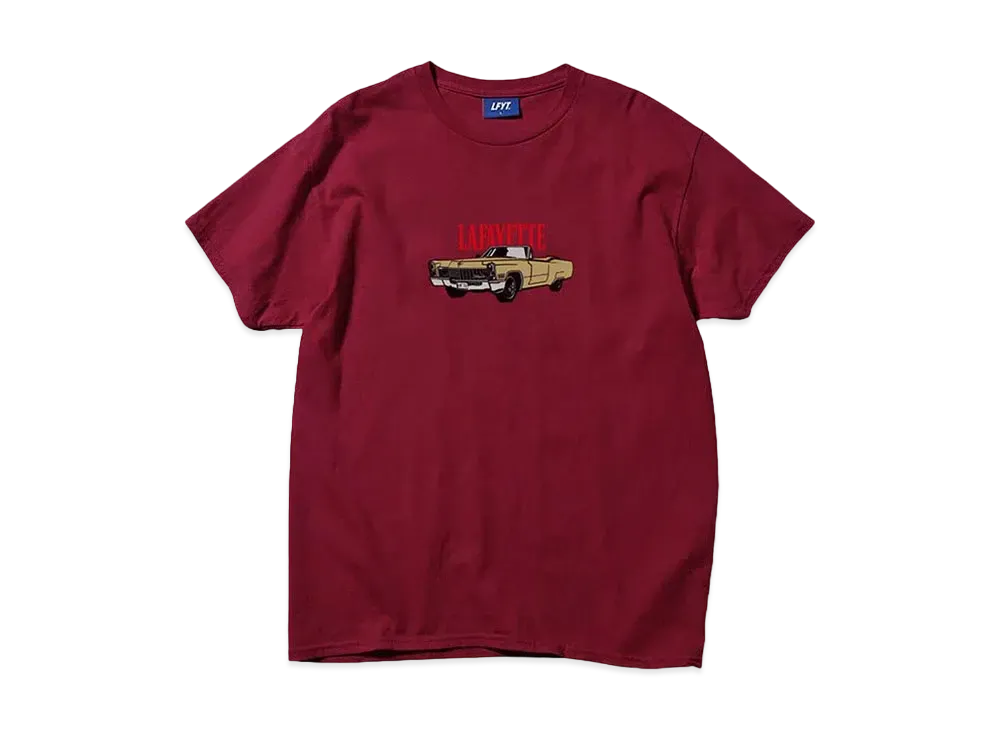 LFYT THROWBACK SOMEBODY'S NIGHTMARE TEE LE "BURGUNDY"