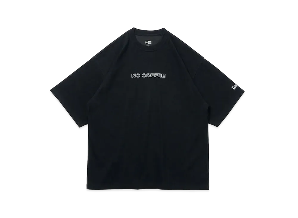 NEW ERA x NO COFFEE Short Sleeve Oversized Performance Tee 24SS "Black"