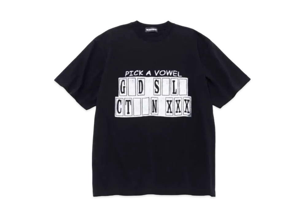 GOD SELECTION XXX T-shirt GX-S24-ST-09 "Black"