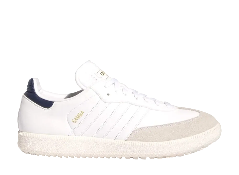 adidas Samba Golf "Footwear White/College Navy/Off White"