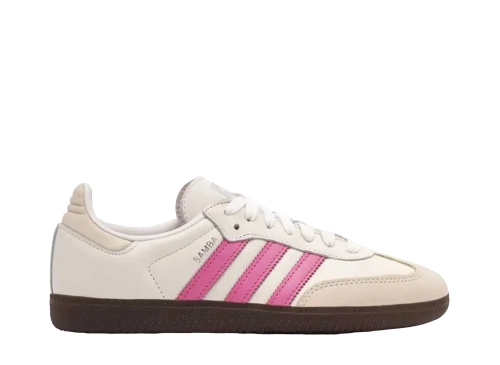 adidas Women's Samba OG “White/Lucid Pink”