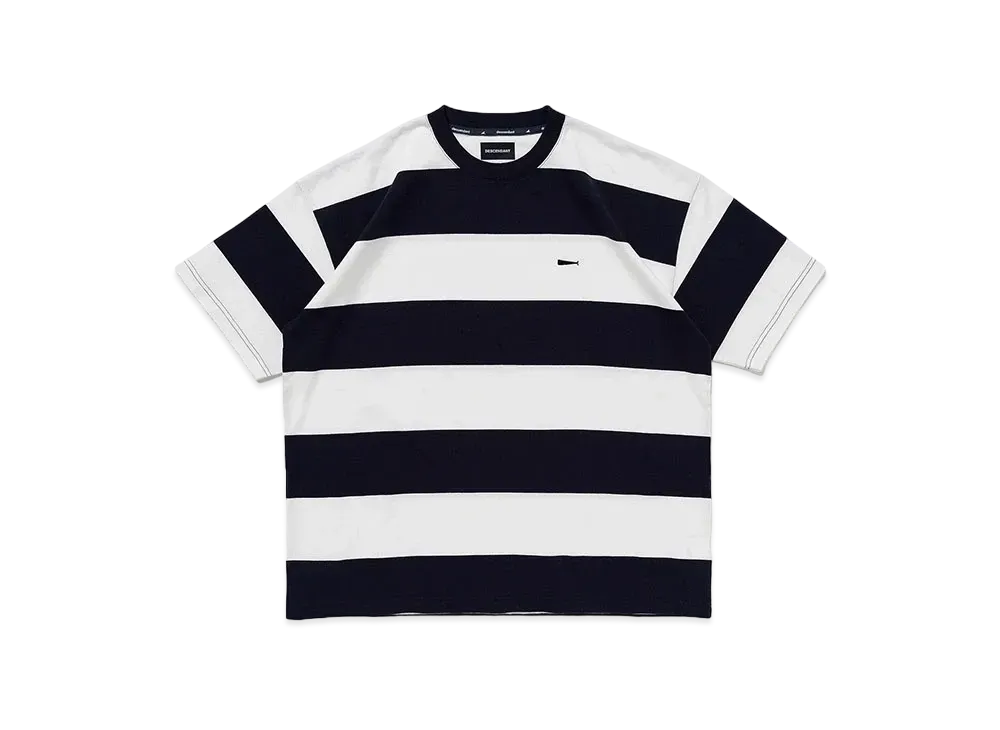 DESCENDANT Horizontal Stripe SS "Navy"