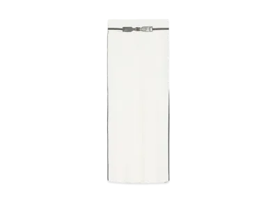 Max Mara Ora Cotton Yarn Skirt "Ivory"