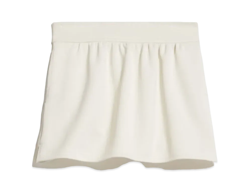 Max Mara Max Mara Nettuno Scuba Jersey Short Skirt "Ivory"