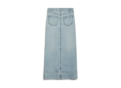 Max Mara Piave Pure Cotton Denim Skirt "Midnight Blue"