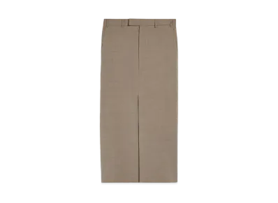 Max Mara Atollo Stretch Wool Pencil Skirt "Turtle Dope"