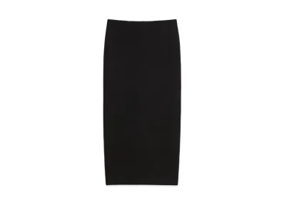 Max Mara Flow Scuba Jersey Pencil Skirt "Black"