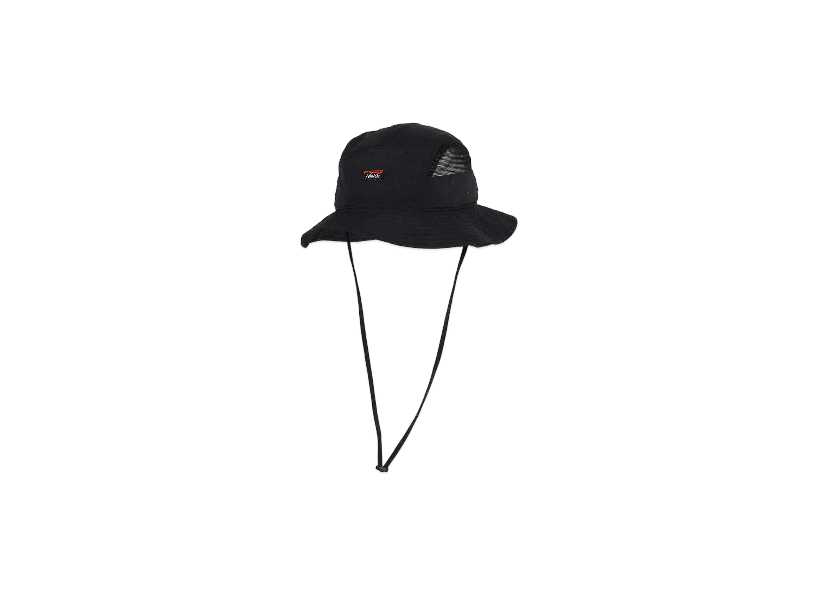 NANGA Nylon Tusser Kids Hat "Black"