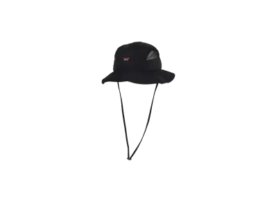 NANGA Nylon Tusser Kids Hat "Black"