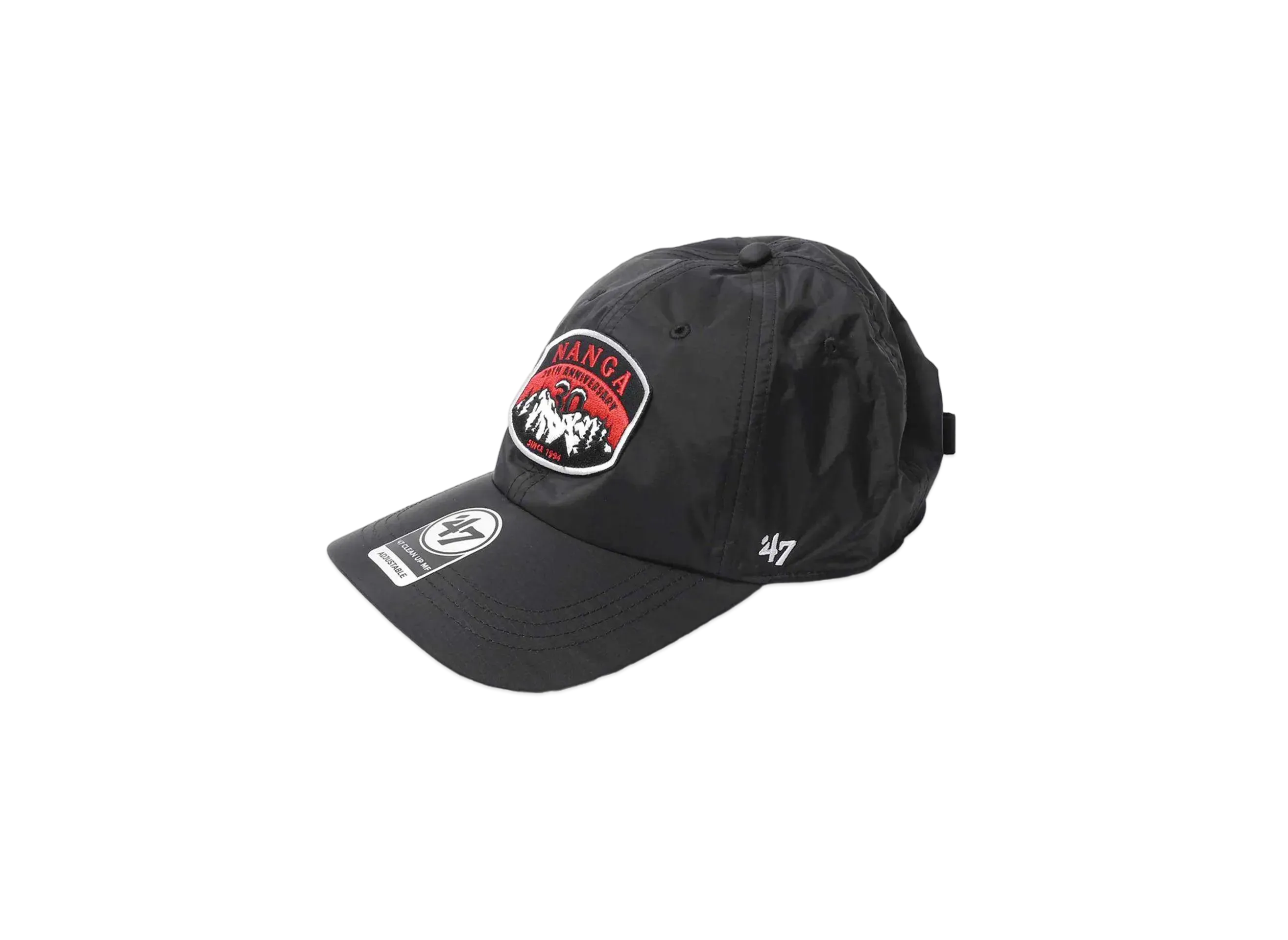 NANGA x 47 Aurora Tex Cap (30th Anniv.) "Black"