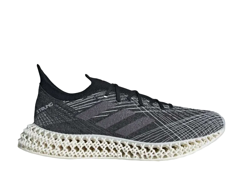ストリングス × アディダス 4DFWD 4Dランニング "コアブラック/グレー/フットウェアホワイト"