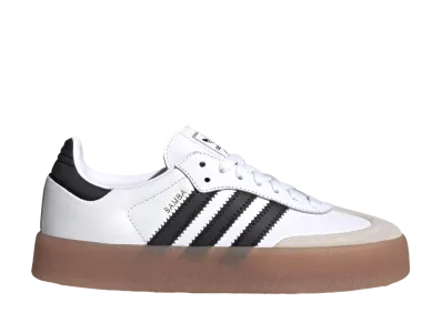 アディダス オリジナルス ウィメンズ サンベイ "フットウェアホワイト/コアブラック/ゴールドメタリック"