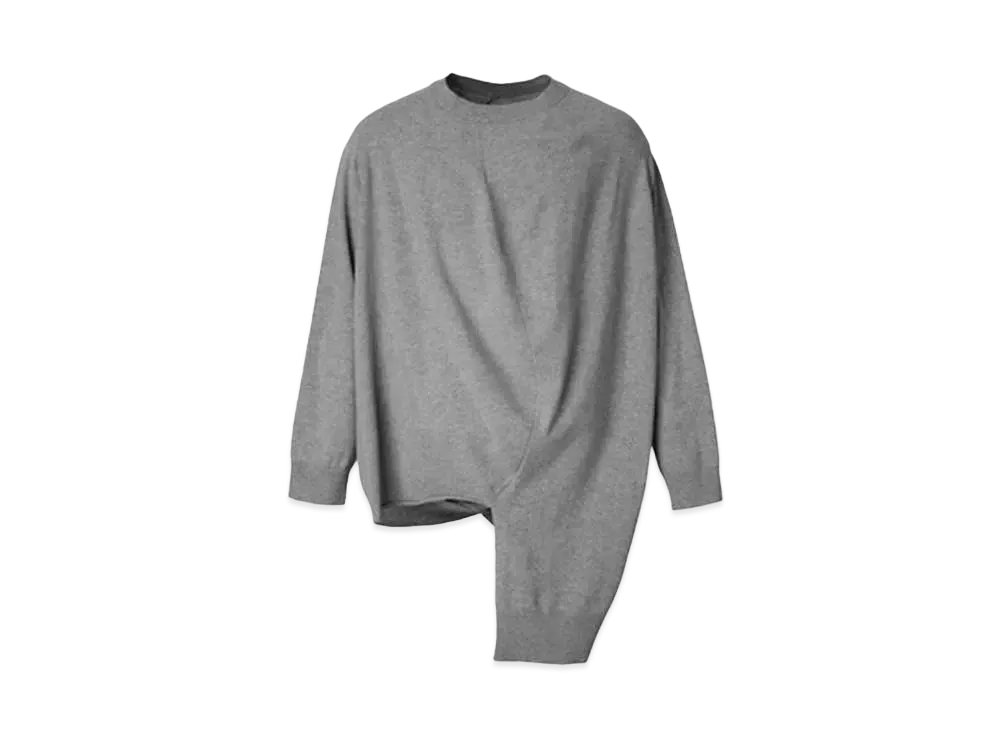 ANREALAGE Ball Knit Pullover "Gray"