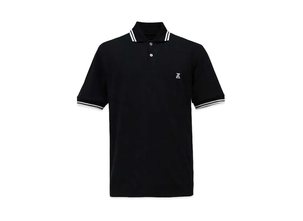 ANREALAGE Photochromic AZ Polo Tee "Black"