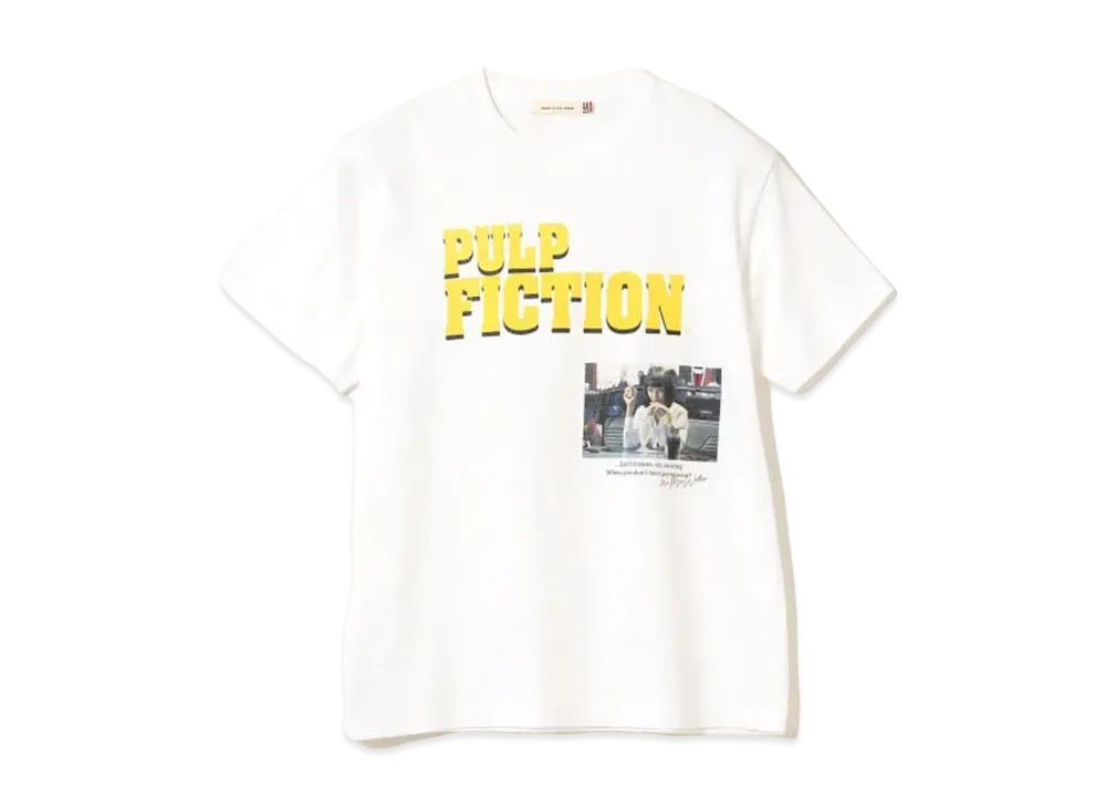 BEAMS x GOOD ROCK SPEED / Pulp Fiction Mia Tee "White"