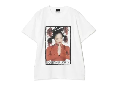 GOOD ROCK SPEED x BEAMS / Exclusive Janet Jackson Together Again Tee "White"