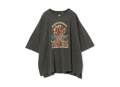 GOOD ROCK SPEED x Ray BEAMS / Exclusive Band Big Tee "Black"