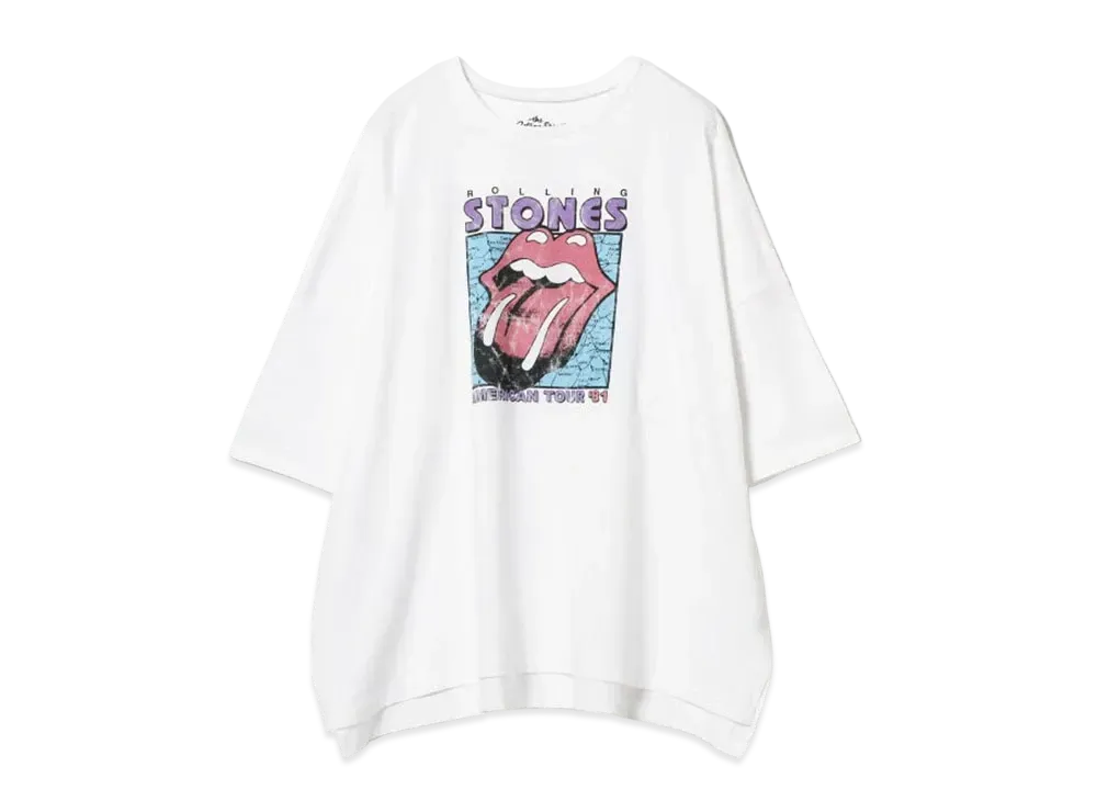 GOOD ROCK SPEED x Ray BEAMS / Exclusive Band Big Tee #1 "White"
