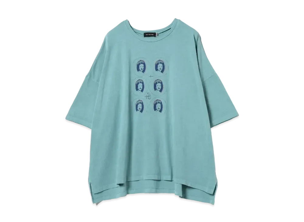 GOOD ROCK SPEED x Ray BEAMS / Exclusive Band Big Tee #2 "Blue"