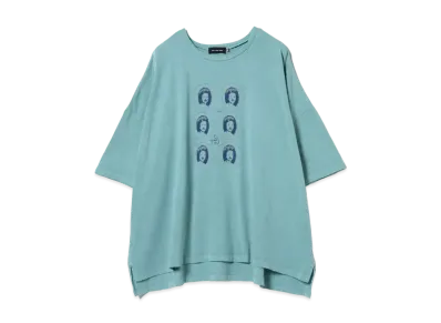 GOOD ROCK SPEED x Ray BEAMS / Exclusive Band Big Tee #2 "Blue"