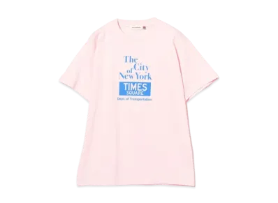 GOOD ROCK SPEED x Ray BEAMS / Exclusive NYC Tee "Light Pink"