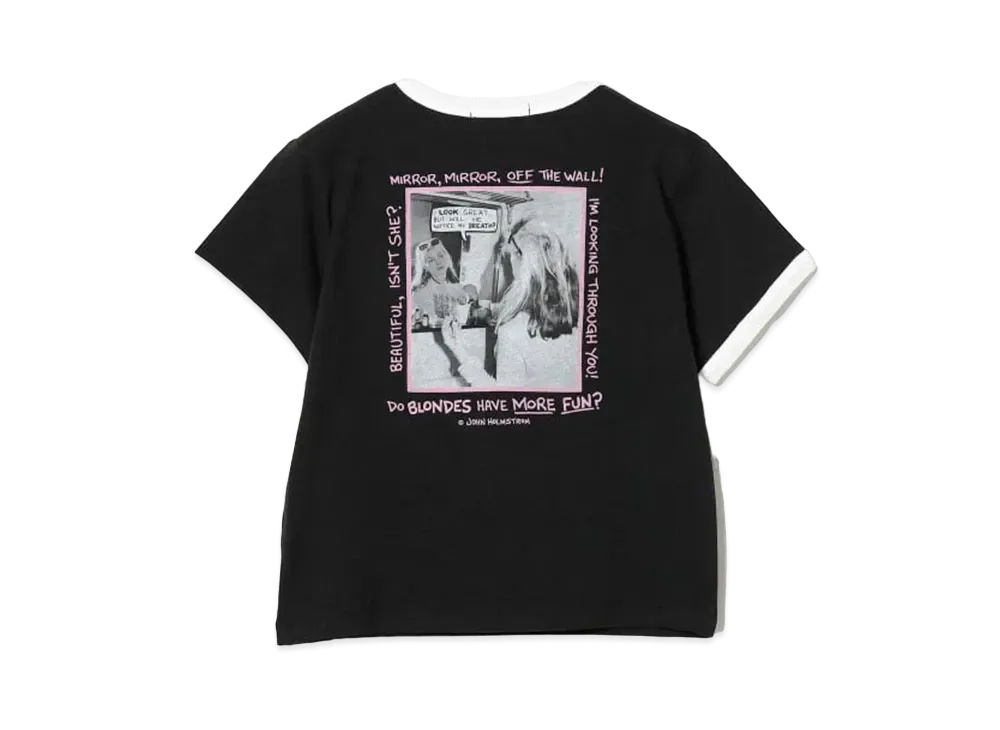 GOOD ROCK SPEED x Ray BEAMS / Exclusive JOHNHOLMSTROM Ringer Tee "Black"