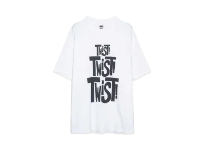 RATS TWIST TEE "WHITE"