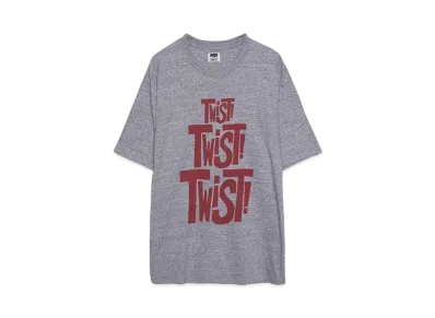 RATS TWIST TEE "HEATHER GRAY"