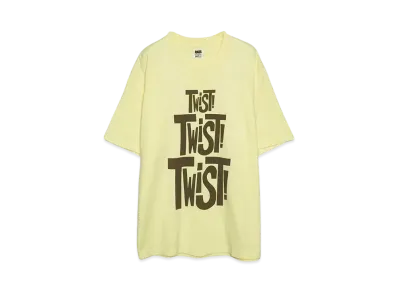RATS TWIST TEE "L . YELLOW"