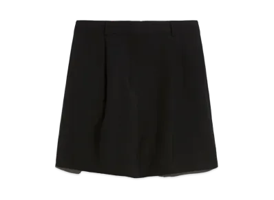 Max Mara Nablus Pure Wool Bermuda Shorts "Black"
