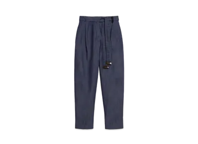 Max Mara Amour Pure Cotton Denim Pants "Navy"