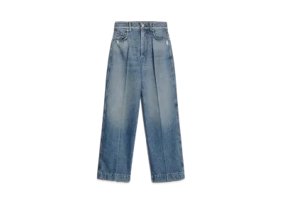 Max Mara Konio High Waist Cropped Jeans "Navy"
