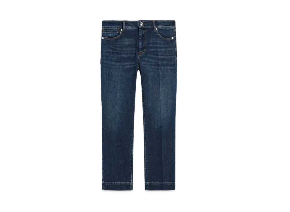 Max Mara Umbria Mini Flare Jeans "Midnight Blue 1"