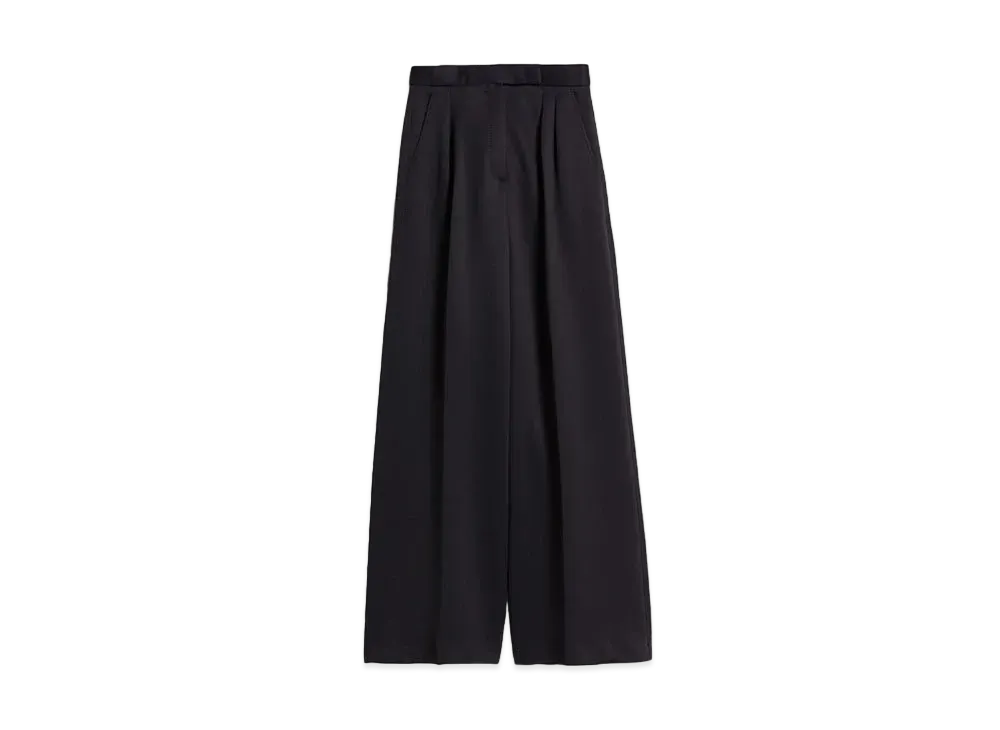 Max Mara Zinnia Scuba Jersey Flare Pants "Black"