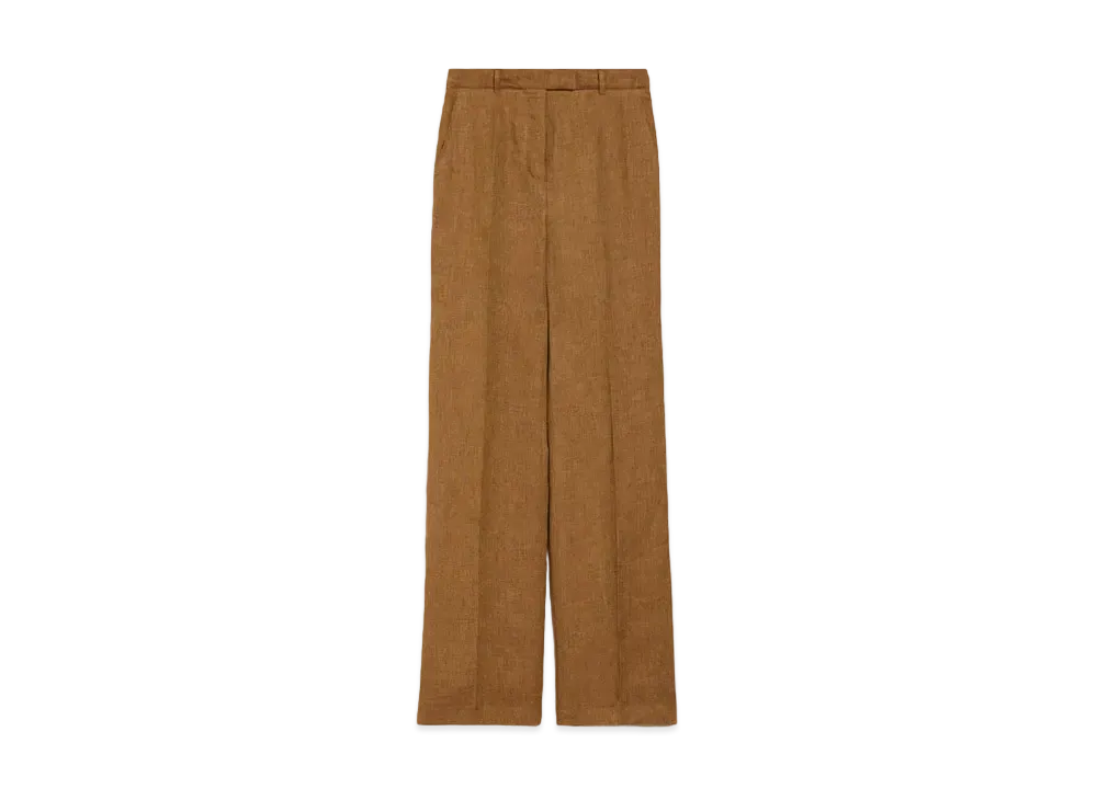 Max Mara Arcano Pure Linen Pants "Beige"