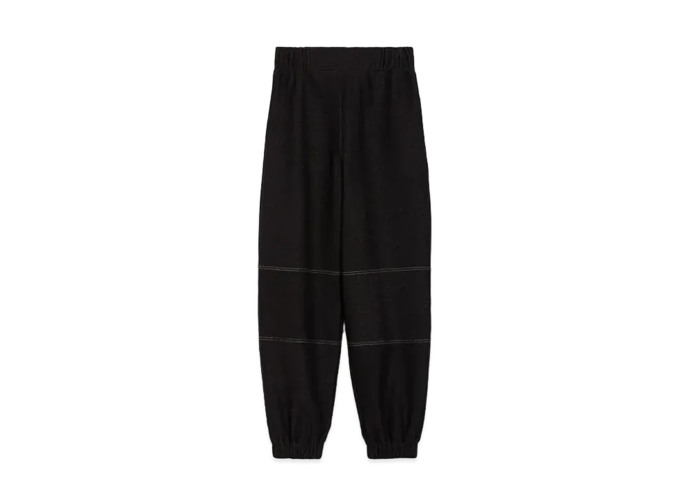 Max Mara Badesse Denim Look Jersey Jogger Pants "Black"
