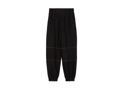 Max Mara Badesse Denim Look Jersey Jogger Pants "Black"