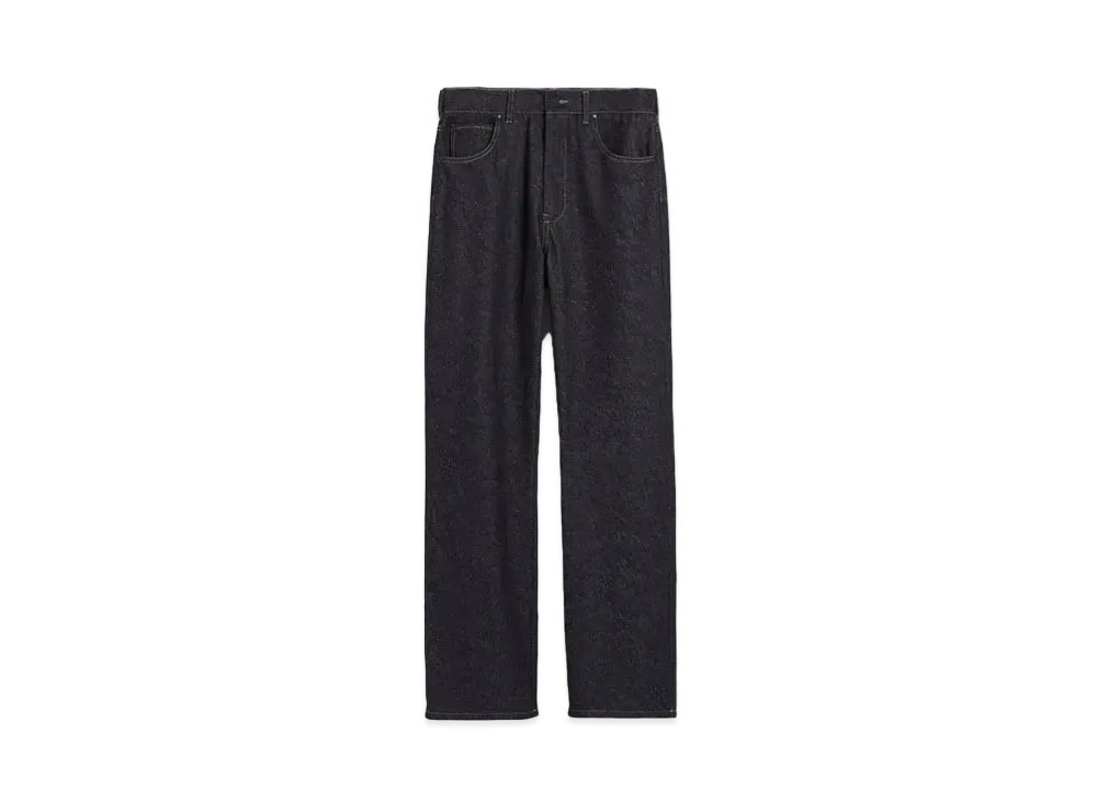 Max Mara Lacuna Wide Leg Denim Pants "Ultramarine"