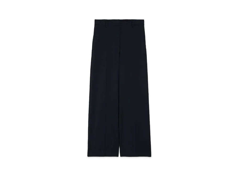 Max Mara Vizivo Pure Wool Straight Pants "Navy"