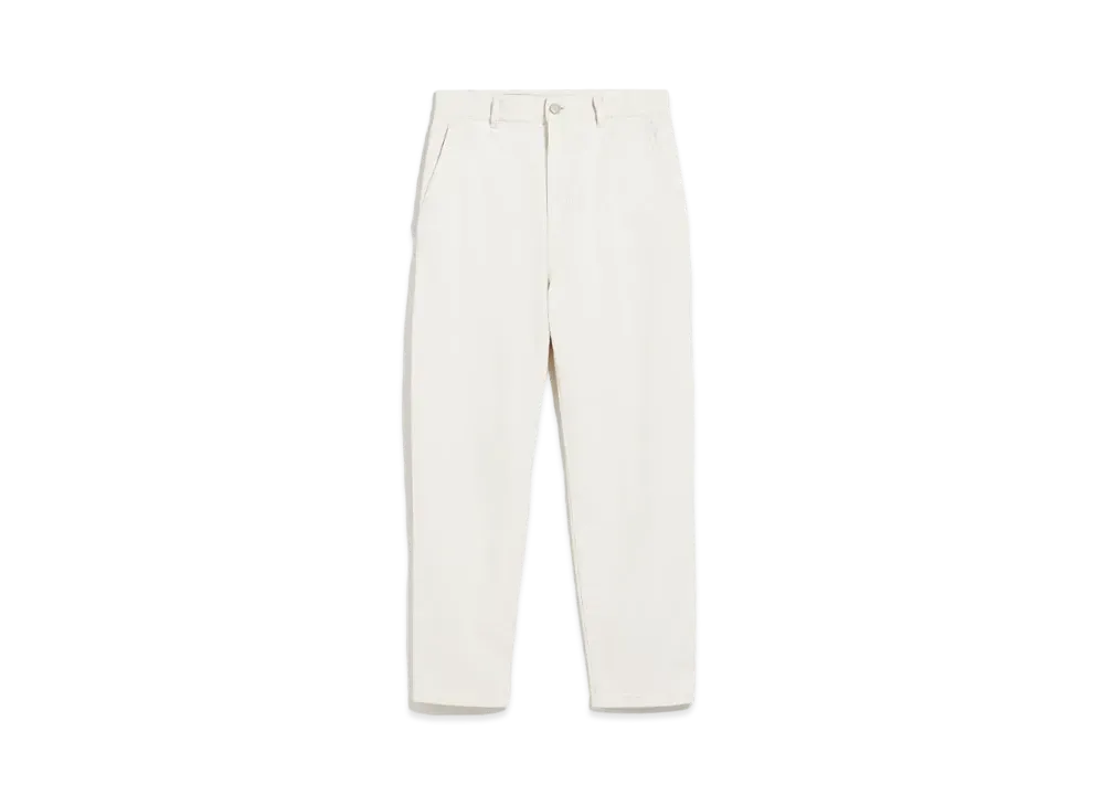 Max Mara Aggett Cotton Carrot Fit Pants "Ecru"