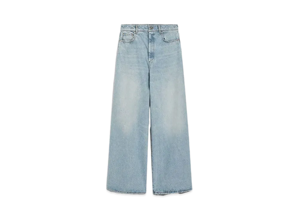 Max Mara Angry Oversized 5 Pocket Denim Pants "Light Blue"