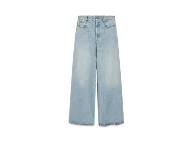 Max Mara Angry Oversized 5 Pocket Denim Pants "Light Blue"