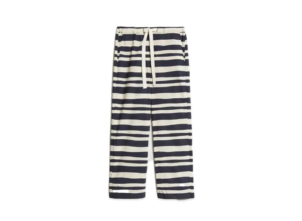 Max Mara Fumetto Cotton Poplin Drawstring Pants "Ultramarine"
